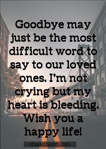 best friend quotes good bye